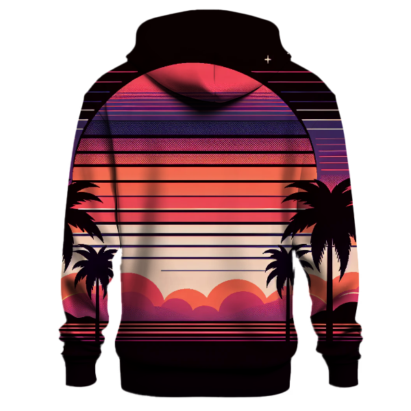 Retro Sunset Drive Hoodie