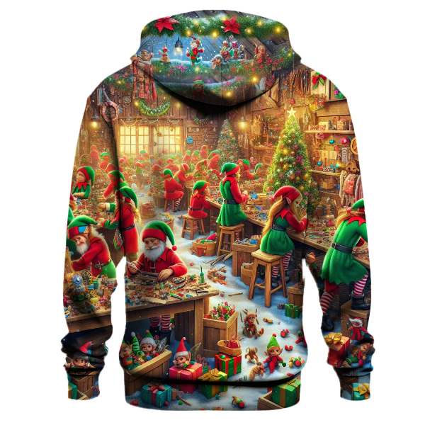 Santa's Workshop Delight Hoodie