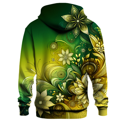 Vibrant Flora Delight Hoodie