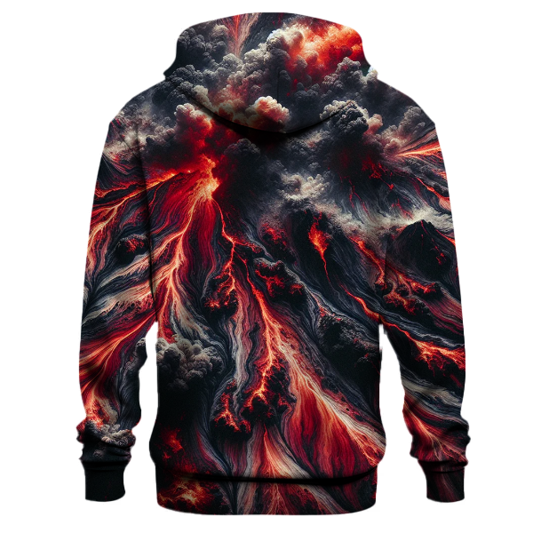 Volcanic Eruption Glow Hoodie