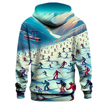 Skiing - Winter Rush Hoodie