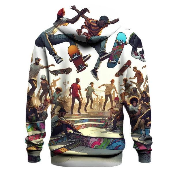 Skateboarding Street Vibe Hoodie