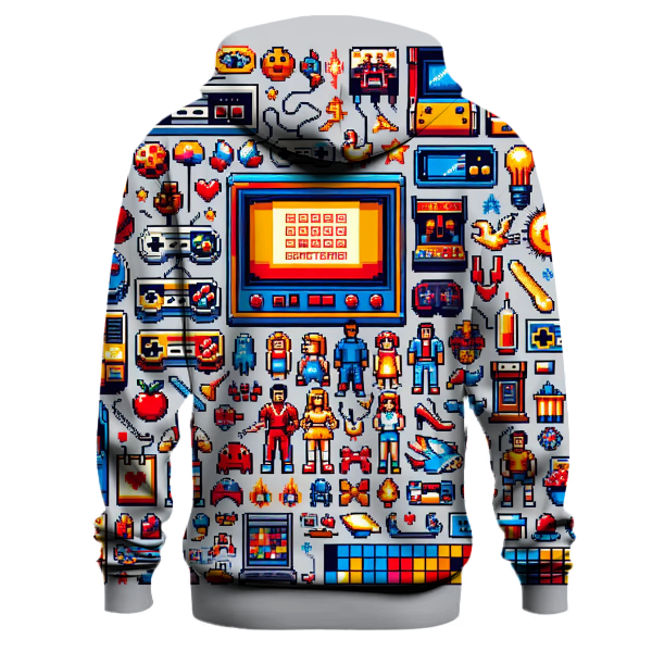 Vintage Gaming Legends Hoodie