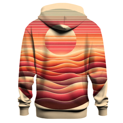 Vintage Sunset Gradient Hoodie