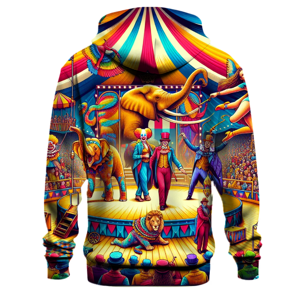 Whimsical Circus Fantasy Hoodie