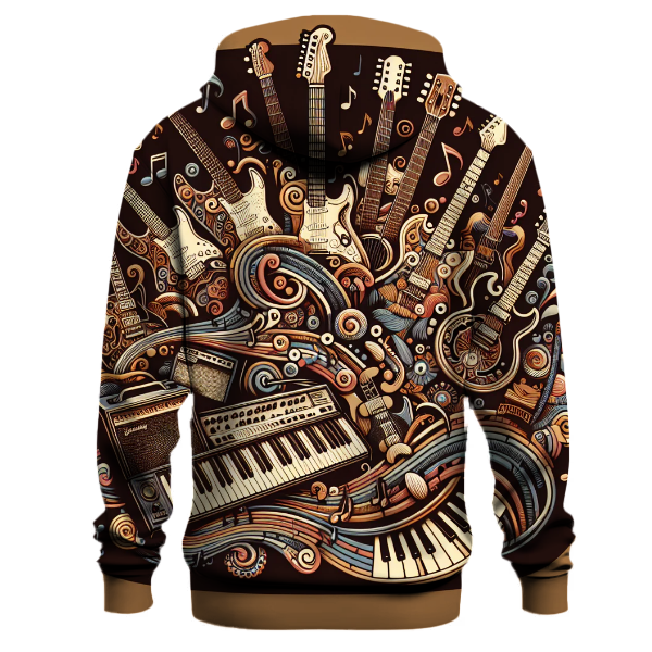 70s Retro Music Vibes Hoodie