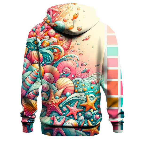 Whimsical Seashells Hoodie