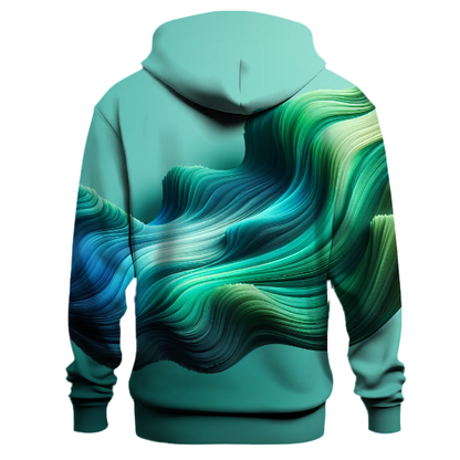 Emerald Oasis Fade Hoodie