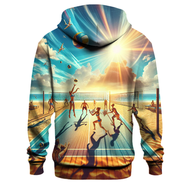 Volleyball Beach Battle Hoodie