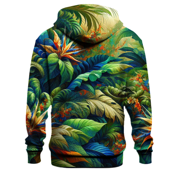 Vivid Jungle Tapestry Hoodie