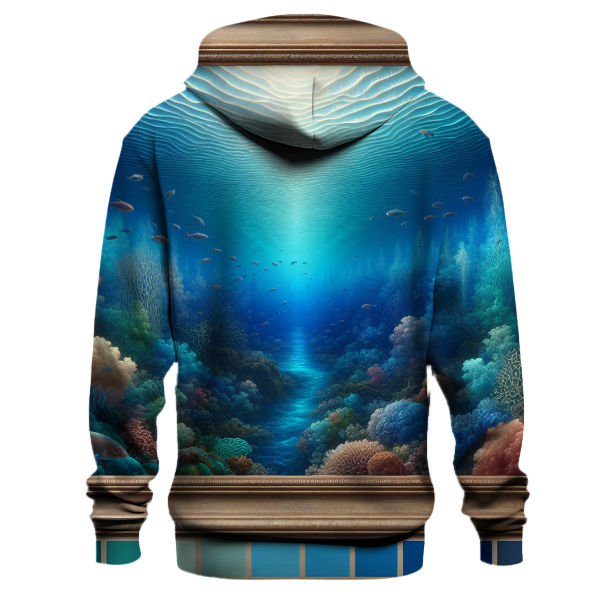 Sapphire Ocean Depths Hoodie