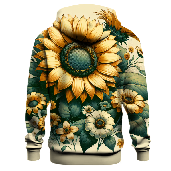 Retro Sunflower Dreams Hoodie