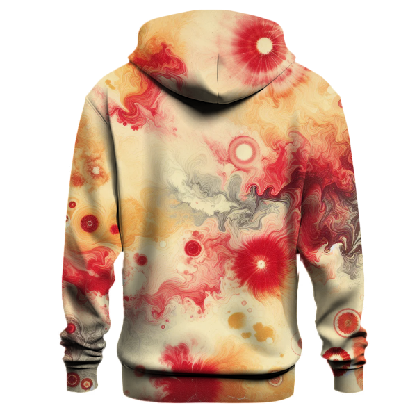 Vintage Summer Tie-dye Design Hoodie