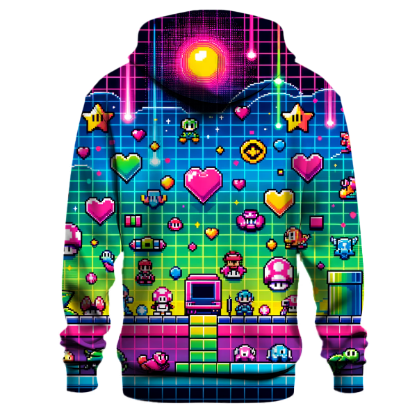 Retro Video Game Nostalgia Hoodie