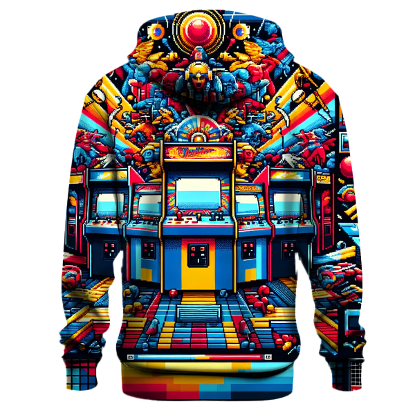 Vintage Arcade Blast Hoodie