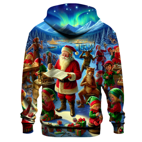 Santas Magical North Pole Hoodie