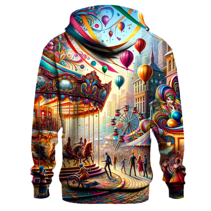 Colorful Carnival Celebration Hoodie