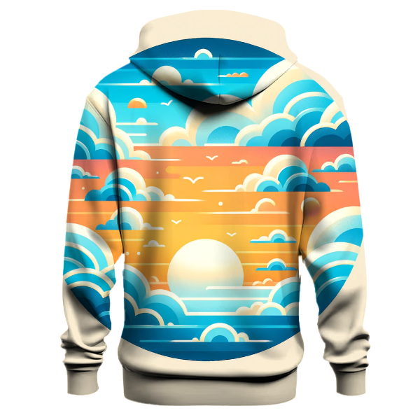 Whimsical Sky Gradient Hoodie