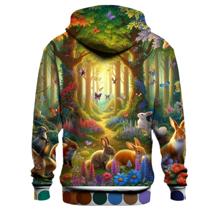 Charming Fairy Tale Forest Hoodie