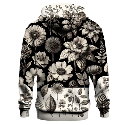 Vintage Botanical Prints Hoodie