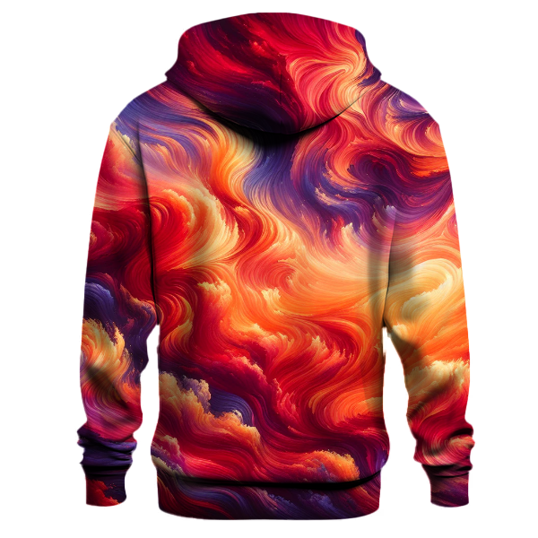 Wild Sunset Tie-Dye Hoodie