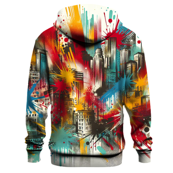 Urban Graffiti Design Hoodie