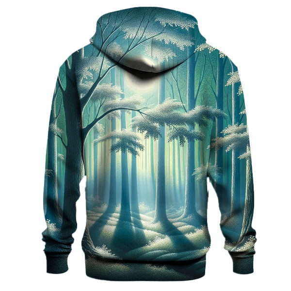 Mystical Moonlit Forest Hoodie