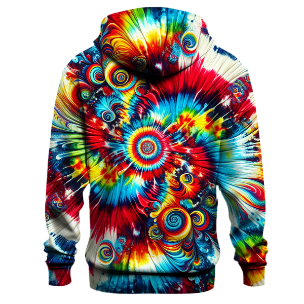 Vibrant Tie-Dye Fantasy Hoodie