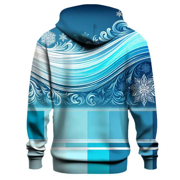 Winter's Crystal Glow Hoodie