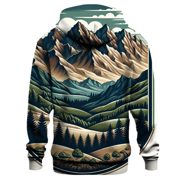 Adventure Awaits Mountains Hoodie