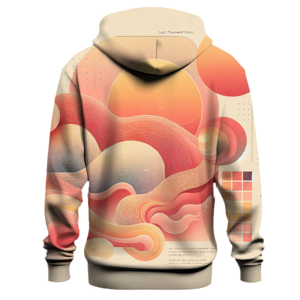 Abstract Sunset Dreams Hoodie