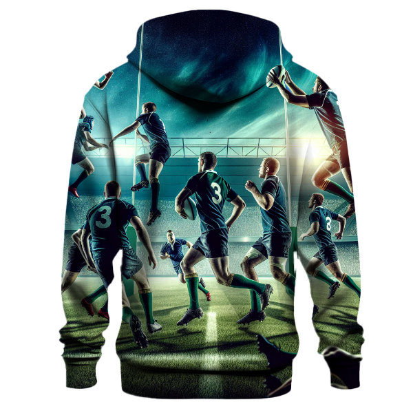 Rugby - The Tough Game Hoodie