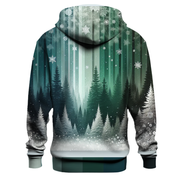 Winter Forest Gradient Hoodie