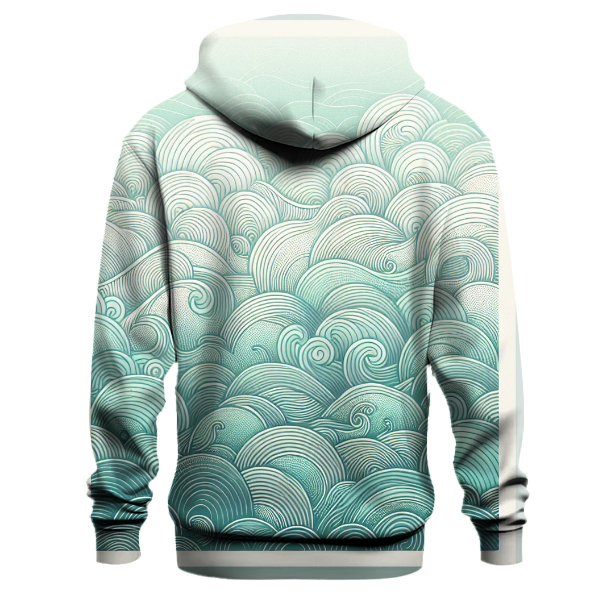 Waves of Serenity Gradient Hoodie