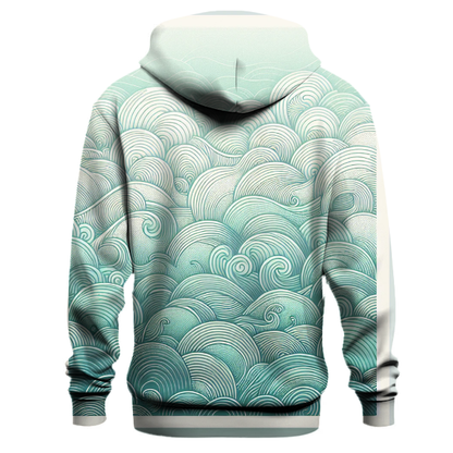 Waves of Serenity Gradient Hoodie