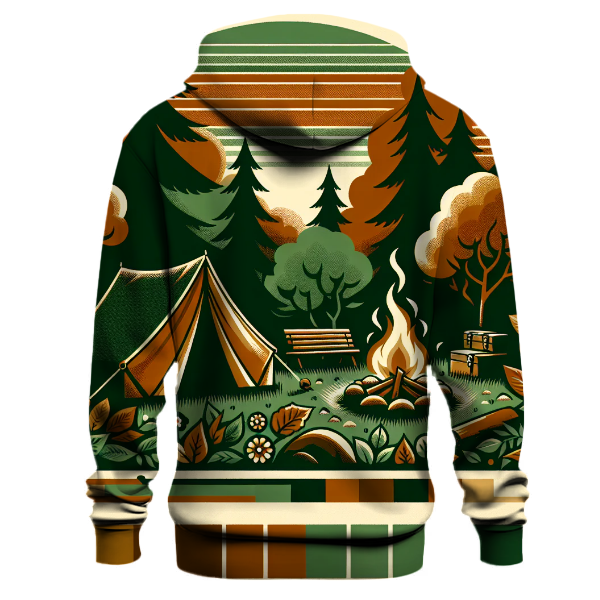 Vintage Camping Adventure Hoodie