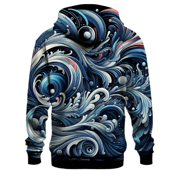 Abstract Ocean Hoodie