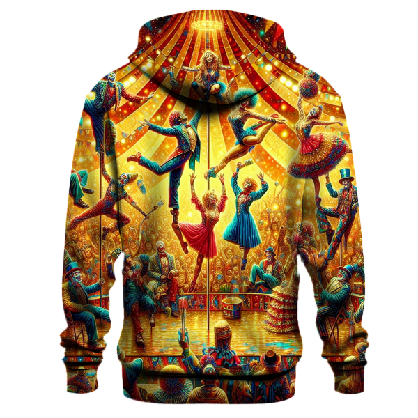 Whimsical Circus Extravaganza Hoodie