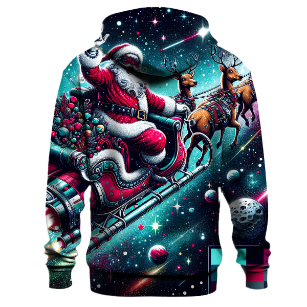 Santa's Cosmic Adventure Hoodie