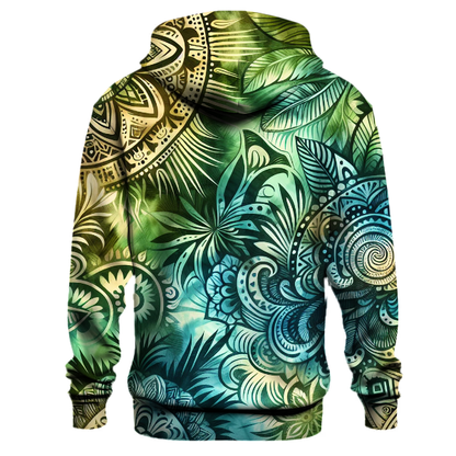 Rainforest Magic Tie-Dye Hoodie