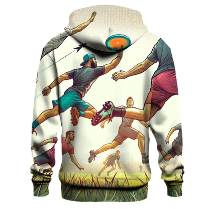 Ultimate Frisbee Excitement Hoodie