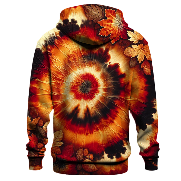 Warm Autumn Tie-Dye Hoodie