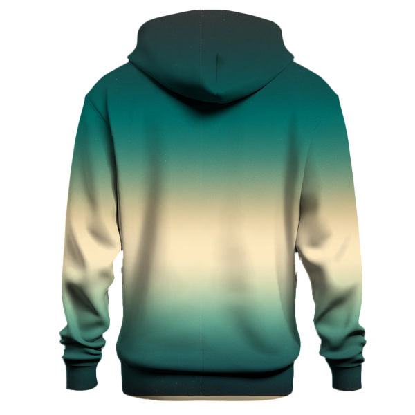 Vintage Teal Gradient Hoodie