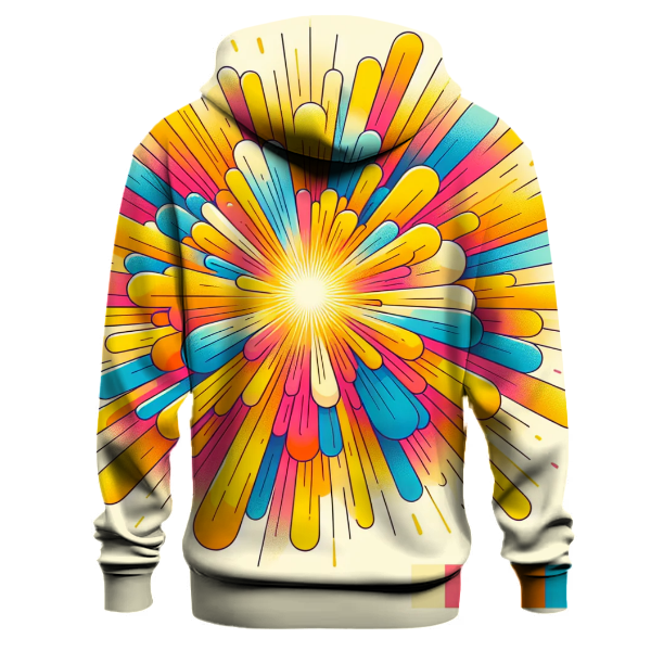 Vibrant Sunshine Rays Hoodie