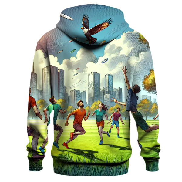 Ultimate Frisbee - Fly High Hoodie