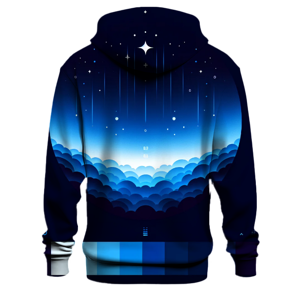 Sapphire Skyline Sweep Hoodie