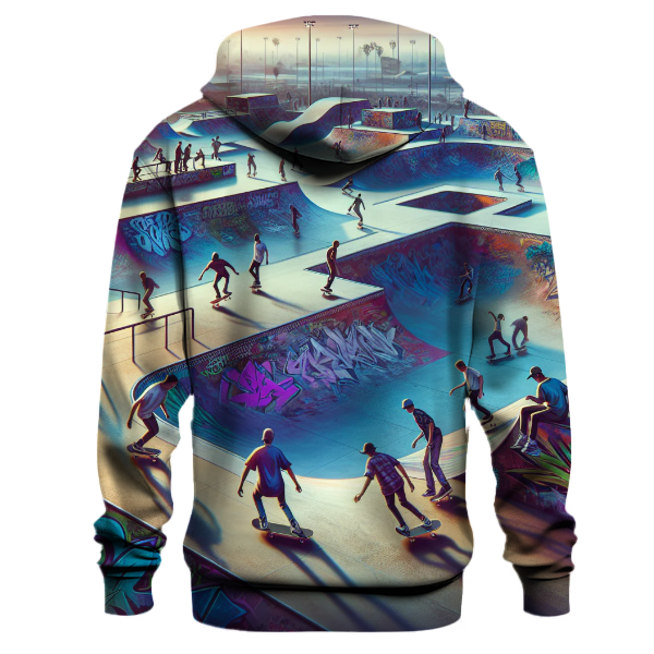 Skateboarding Urban Wave Hoodie