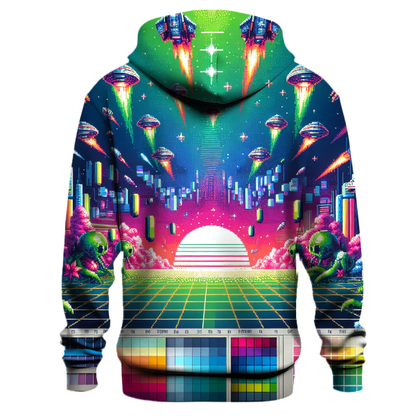 Space Invaders Arcade Hoodie