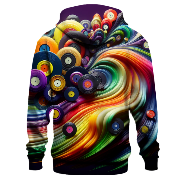 Vibrant Vinyl Vibe Hoodie