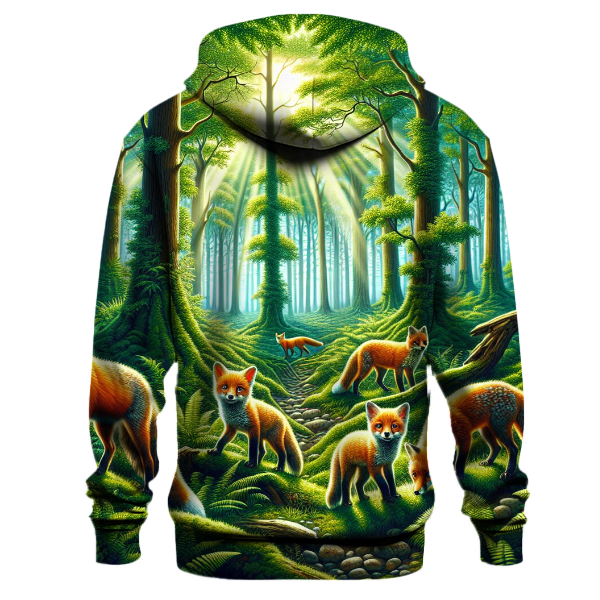 Forest Fox Reverie Hoodie